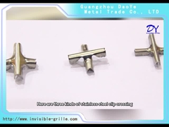 گیره فولاد ضد زنگ درجه 316 2.0mm 2.5mm، 3.0mm