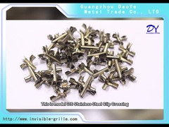 گریل نامرئی گیره کابل فولادی ضد زنگ 2.5 میلی متری با استحکام برتر