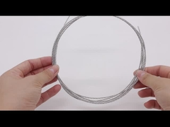 آسان برای تمیز کردن پنجره نامرئی غلاف انتهای دیواره آلومینیوم قسمت تفلون فولاد سیم طناب سطح