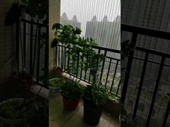 گِل های بالکن بدون مانع با ظرفیت 100 کیلوگرم گِل های بالکن نامرئی