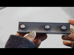 بالکونی سفارشی گچ نامرئی ریل آلومینیومی راه آهن آسان نصب