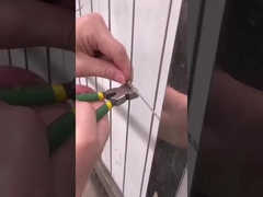 2.5mm کليپ عبور 316 304 درجه نامرئي ایمنی شبكه کشش قدرت سیم