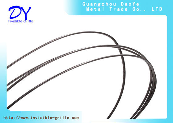 پوشش نایلون 316 7x7 2.0mm سیم فولاد ضد زنگ EX-WORK سیم انعطاف پذیر برای کاربردهای دریایی صنعتی و تجاری