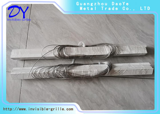 توری محافظ نامرئی طناب فولادی 7X7 برای بالکن و پنجره