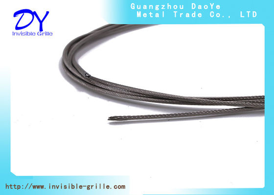 پوشش نایلون 316 7x7 2.0mm سیم فولاد ضد زنگ EX-WORK سیم انعطاف پذیر برای کاربردهای دریایی صنعتی و تجاری
