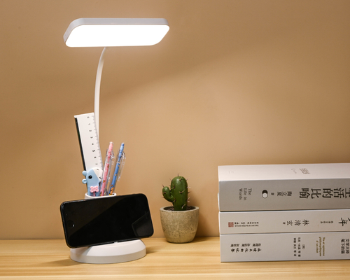 هر سطحی روشنایی لیتیم باتری شارژ پذیر LED Pen Hold Table Lamp