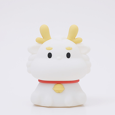 LED USB قابل شارژ مجدد Dimming Dragon Touch کارتون دکوراسیون اتاق خواب زیبا سیلیکون baby loong چراغ میز شب نور
