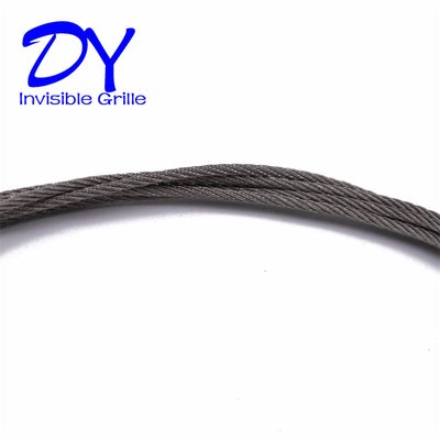316 سیم نیلونی پوشش2.0mm بالکن شبکه نامرئی ترکیب امنیت