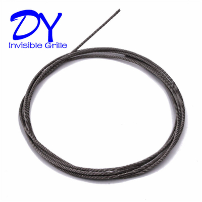 316 سیم نیلونی پوشش2.0mm بالکن شبکه نامرئی ترکیب امنیت