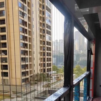 گرل سیم فولاد جامد با روش نصب بولت شده دوام بالا