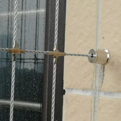 آسان آتش فرار حفاظت از حیوانات خانگی نوری شبكه با فاصله سیم 5 سانتی متر فاصله برای حفاظت از بالکن و پنجره