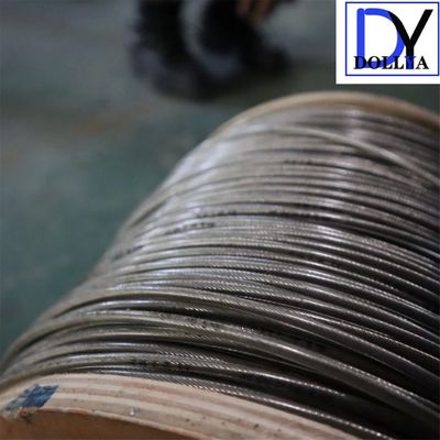 نرده نامرئی بالکن از جنس استیل ضد زنگ گرید 316 با طول 6 متر و فاصله 5 سانتی متری برای ایمنی