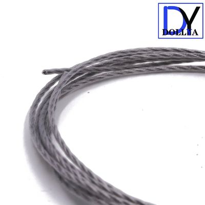 نرده نامرئی بالکن از جنس استیل ضد زنگ گرید 316 با طول 6 متر و فاصله 5 سانتی متری برای ایمنی