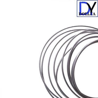 نرده نامرئی بالکن از جنس استیل ضد زنگ 316 با قطر 2.0 میلی‌متر و فاصله سیم 5 سانتی‌متر