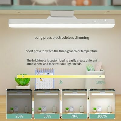 چراغ مطالعه LED لمسی مدرن با چراغ های شبانه کنترل از راه دور، آویز مغناطیسی، چراغ های کابینت و میز