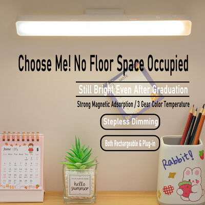 چراغ مطالعه LED لمسی مدرن با چراغ های شبانه کنترل از راه دور، آویز مغناطیسی، چراغ های کابینت و میز