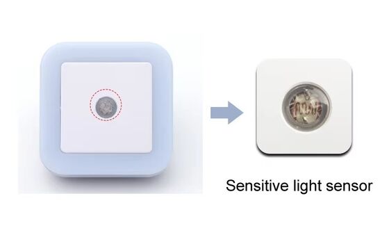 چراغ های شب LED سنسور چراغ های کنار تخت چراغ های صرفه جویی در انرژی چراغ های شب چند رنگی برای اتاق خواب