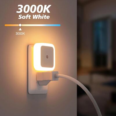 Plug-in LED Night Light Lamp with Smart Sensor Dusk to Dawn Sensor Night Light