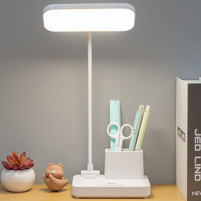 چراغ مطالعه شارژی با قابلیت تنظیم شدت نور، چراغ مطالعه LED قابل شارژ ایده آل برای کار و مطالعه