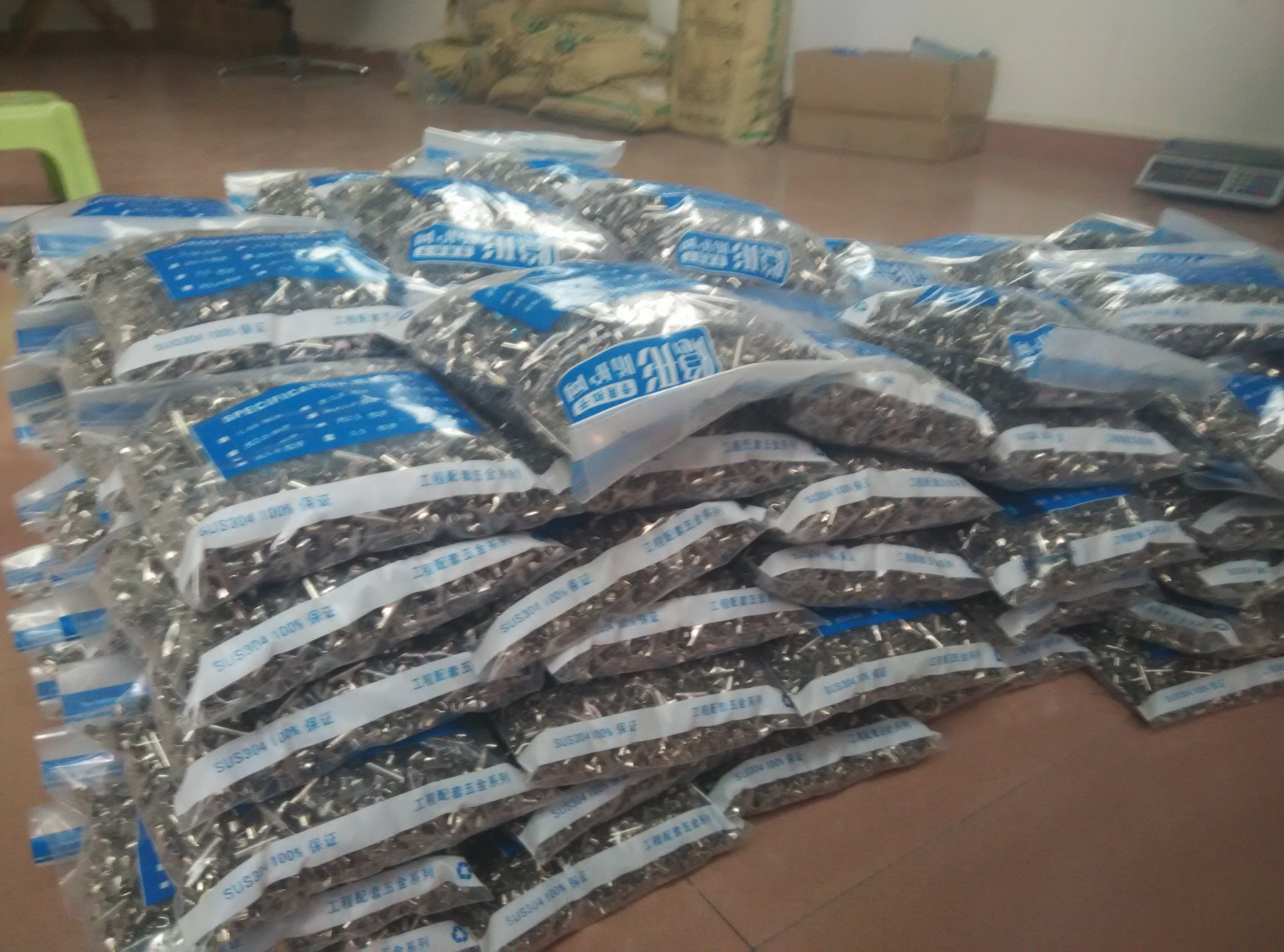 2.5mm کليپ عبور 316 304 درجه نامرئي ایمنی شبكه کشش قدرت سیم