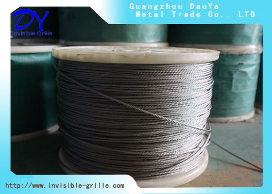 2mm 304 / 316 جوشکاری سیم فولاد ضد زنگ برای DY شبكه های نامرئی