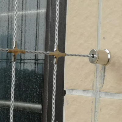 جامعه مدرن طراحی بالکن شبكه نامرئي با خدمات ضربه کشي ظرفيت حمل 100 کيلوگرم