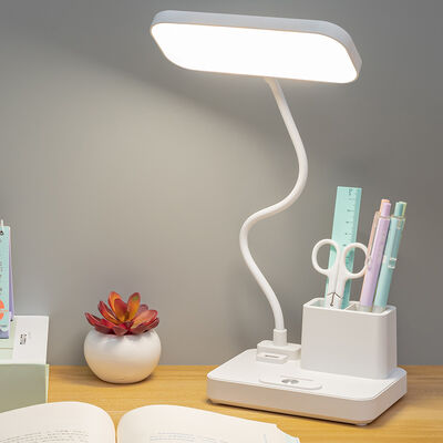 چراغ مطالعه شارژی با قابلیت تنظیم شدت نور، چراغ مطالعه LED قابل شارژ ایده آل برای کار و مطالعه