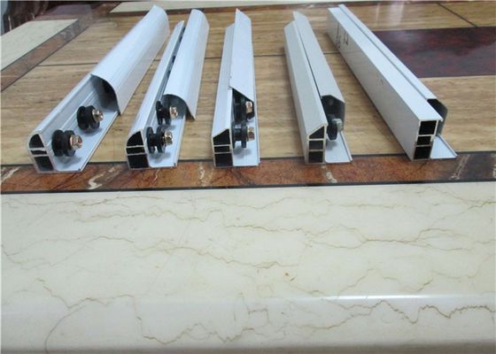 راه آهن آلومینیومی ایمنی خط سخت برای مشبک ایمنی نامرئی