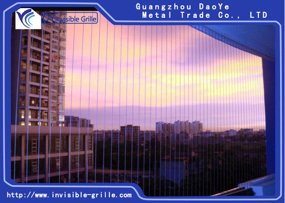 سیم ثابت آلومینیوم و فولاد ضد زنگ برای کوره های نامرئی پنجره را نصب کنید