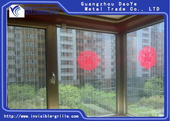 گریل نامرئی مدرن به نقش های اضافه شده گریل پنجره نامرئی پنجره ضد سرقت کمک می کند