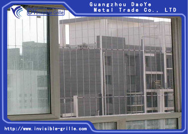 گریل پنجره استیل مقاوم در برابر زنگ زدگی ایمنی که برای شبکه های ضد کودک استفاده می شود