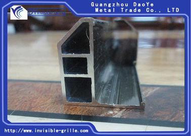 ریل ریخته گری آلومینیومی مشبک سفید نامرئی نصب کاملاً آسان نصب شده است